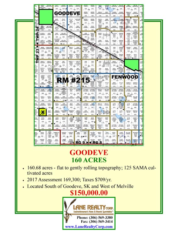 East Central Saskatchewan Farmland, Farms, and Ranches for Sale