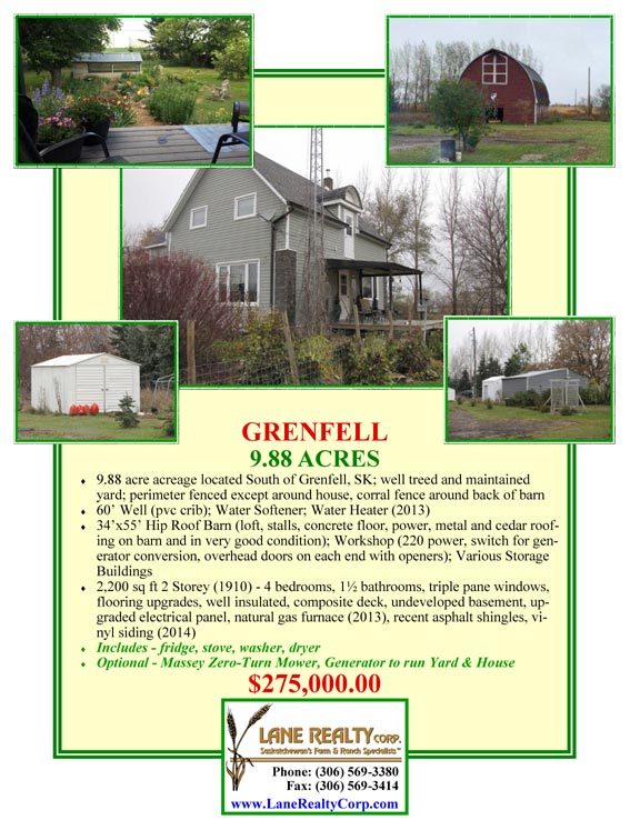 Southeast Saskatchewan Farmland, Farms, and Ranches for Sale