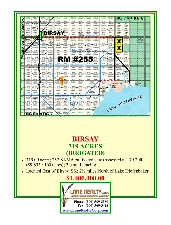 West Central Saskatchewan Farmland, Farms, and Ranches for Sale