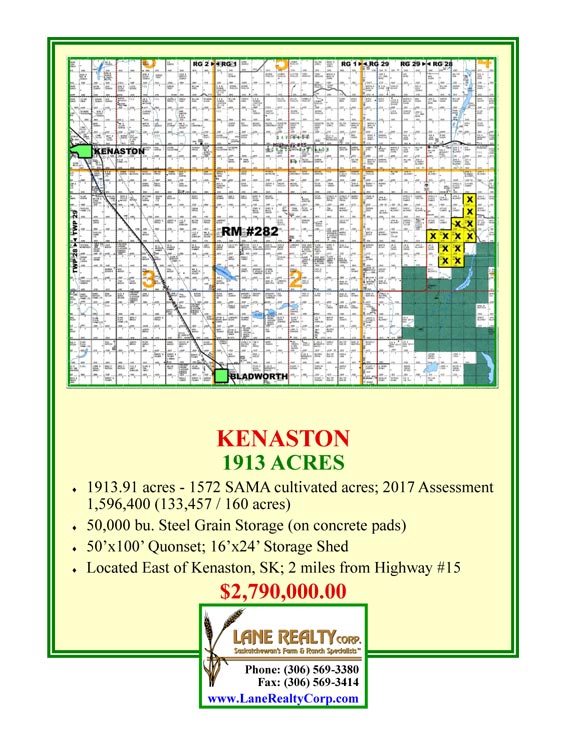 West Central Saskatchewan Farmland, Farms, and Ranches for Sale